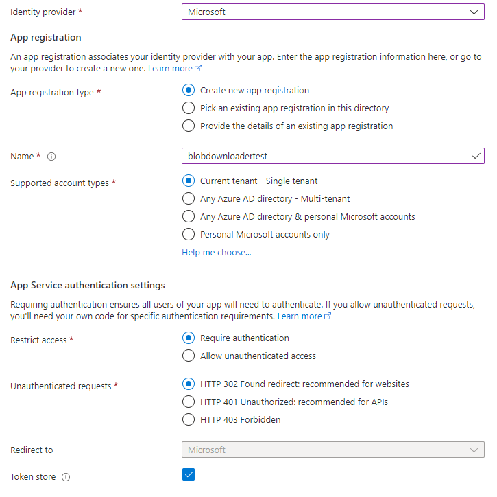 Identity Provider Configuration